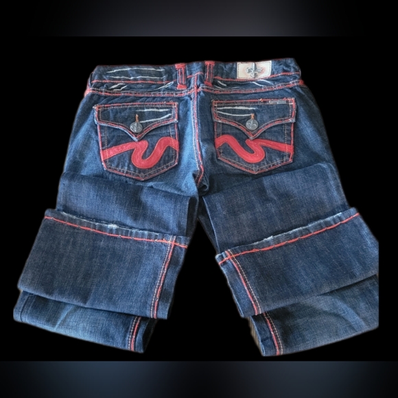 NWT Laguna Beach Hand Stitched Jeans - Picture 3 of 6